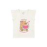 conjunto infantil feminino meia malhamoletinho capybara menina doce 7