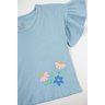 conjunto infantil feminino meia malhamoletinho flor menina doce 4