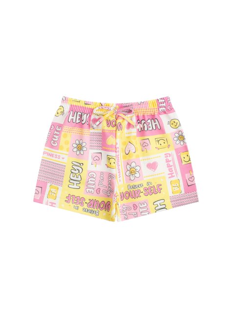 conjunto infantil feminino moletinho sublimado divertido menina doce 8