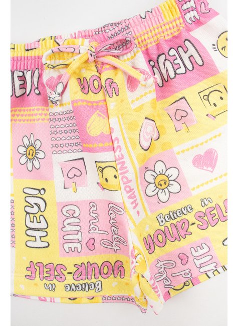 conjunto infantil feminino moletinho sublimado divertido menina doce 10