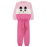 conjunto infantil feminino moletom peluciado cute menina doce
