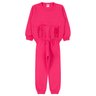 conjunto infantil feminino moletom peluciado charme menina doce 6