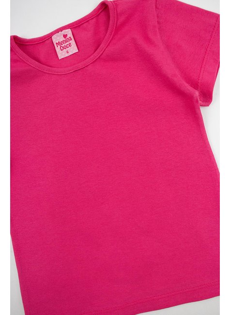 blusa basica cotton infantil feminino cores menina doce 6