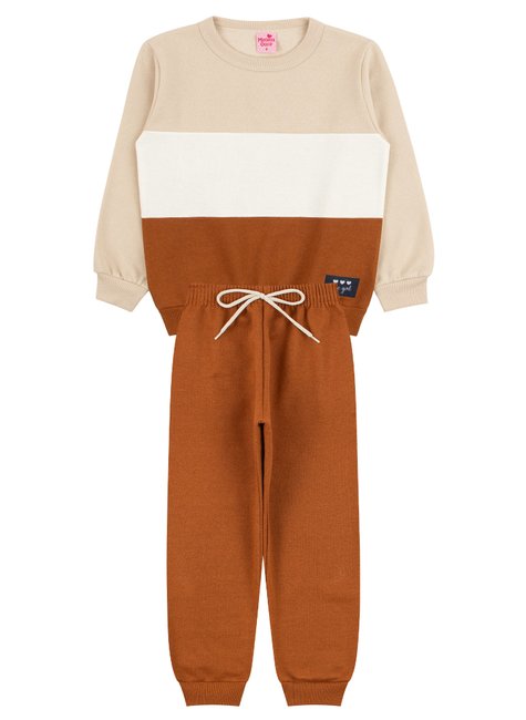 conjunto infantil feminino moletom peluciado cute girl menina doce