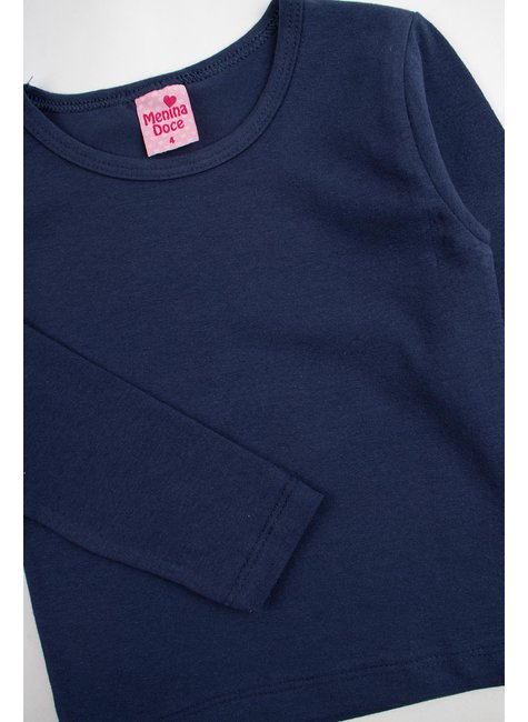 blusa basica cotton infantil feminino cores menina doce 11