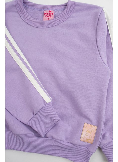 conjunto infantil feminino moletinho estilosa menina doce 4