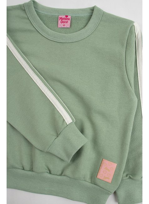 conjunto infantil feminino moletinho estilosa menina doce 9