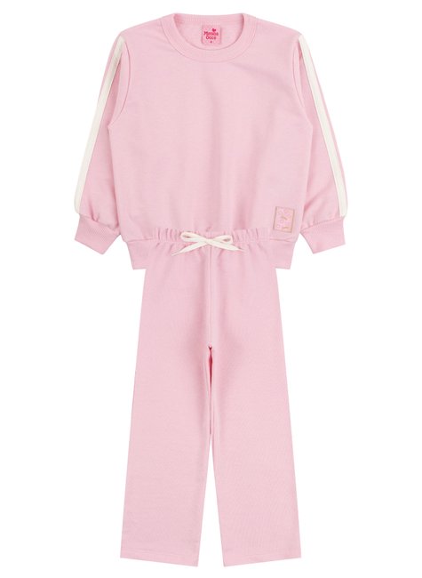 conjunto infantil feminino moletinho lovely menina doce 6