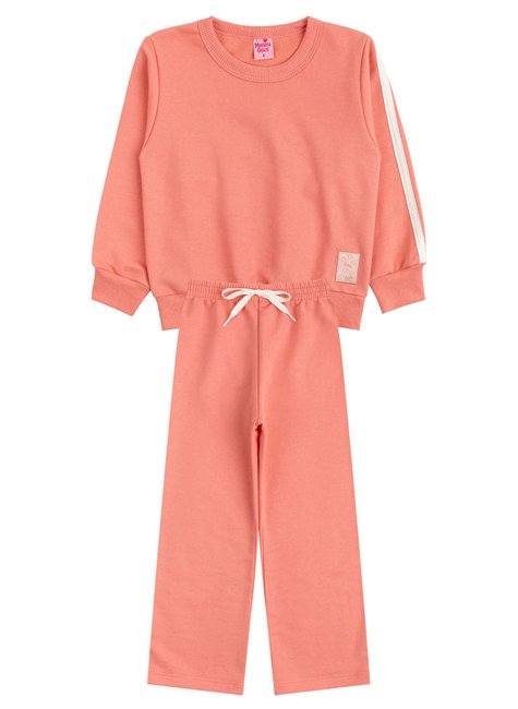 conjunto infantil feminino moletinho estilosa menina doce 16