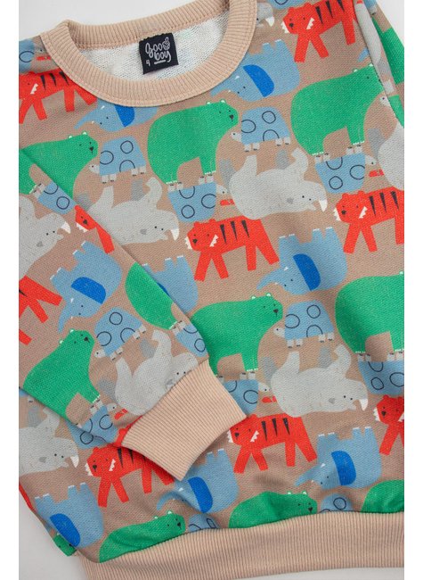 conjunto infantil masculino moletom sublimado peluciadomoletom peluciado animals good boy 4