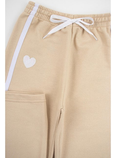 calca wide leg infantil feminino moletinho estilosa menina doce 4