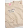 conjunto infantil feminino moletom peluciado ma cherie menina doce 9