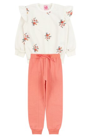 Conjunto Infantil Feminino Moletom Sublimado Peluciado/Moletom Peluciado Delicada - Menina Doce