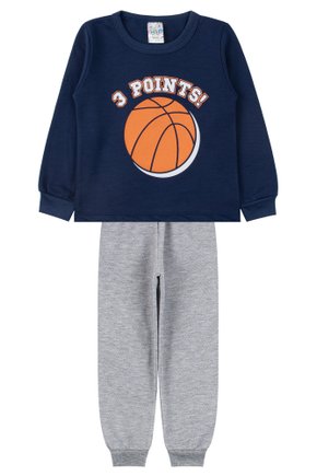 Conjunto Infantil Masculino Moletom Peluciado Cores - Primo's Gueda