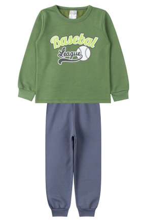 Conjunto Infantil Masculino Moletom Peluciado Cores - Primo's Gueda