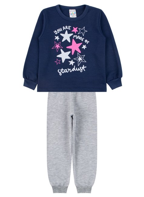 conjunto infantil feminino moletom peluciado cores primo s gueda 6