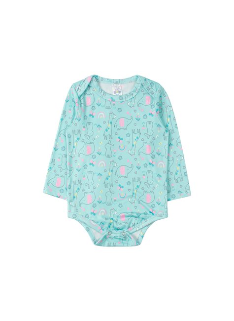 kit body 2 pecas infantil feminino malha termica sublimada cute kappes 20