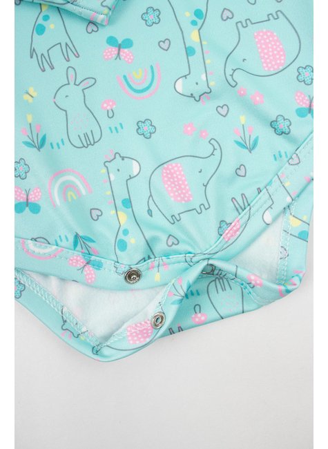 kit body 2 pecas infantil feminino malha termica sublimada cute kappes 23