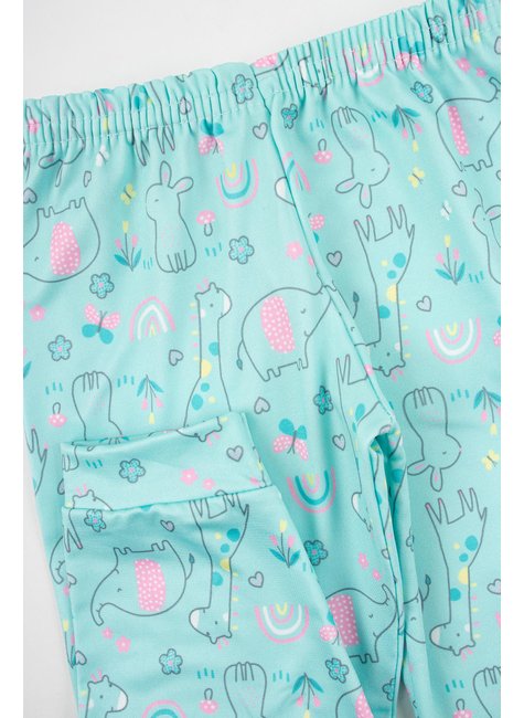 kit body 2 pecas infantil feminino malha termica sublimada cute kappes 24