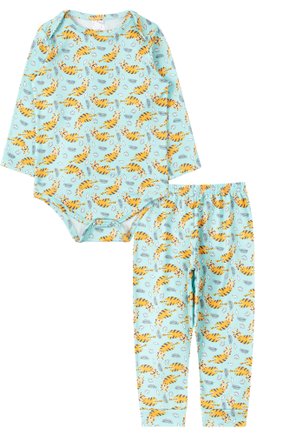 Kit Body 2 Peças Infantil Masculino Malha Térmica Sublimada Cute - Kappes