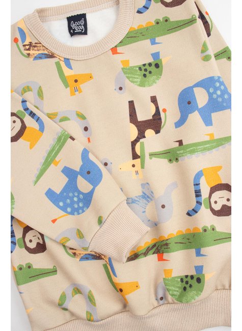 conjunto infantil masculino moletom sublimado peluciadomoletom peluciado animals good boy 4