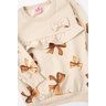 conjunto infantil feminino moletom sublimado peluciadomoletom peluciado lacos menina doce 4