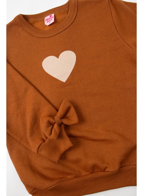 conjunto infantil feminino moletom peluciadosuplex sublimado beautiful menina doce 4