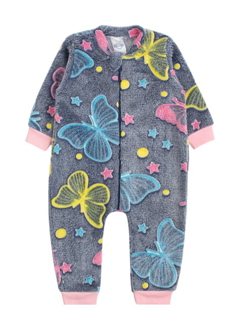 macacao de bebe feminino peluciado fleece estampado diversos kappes 3