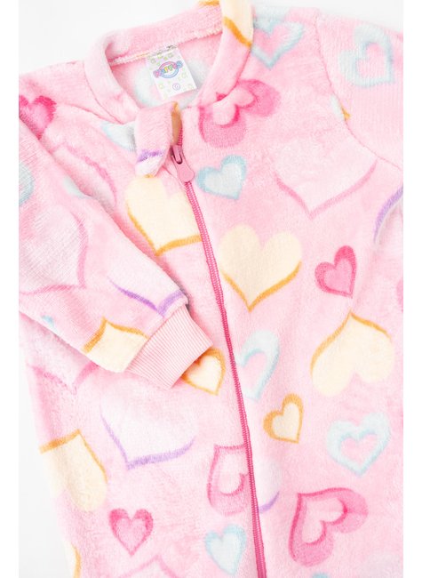 macacao de bebe feminino peluciado fleece estampado diversos kappes 10