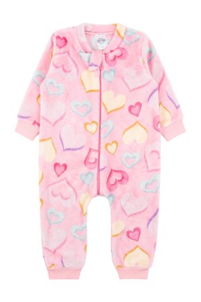 Macacão de Bebê Feminino Peluciado Fleece Estampado Diversos - Kappes
