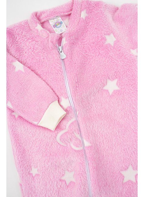 macacao de bebe feminino peluciado fleece estampado diversos kappes 12