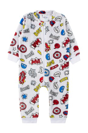 Macacão Infantil Masculino Peluciado Fleece Estampado Diversos - Kappes