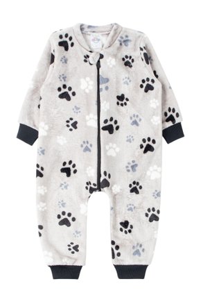 Macacão Infantil Masculino Peluciado Fleece Estampado Diversos - Kappes