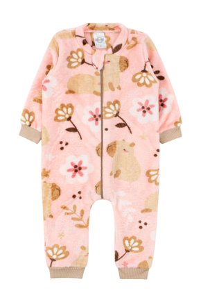 Macacão Infantil Feminino Peluciado Fleece Estampado Diversos - Kappes
