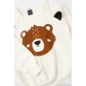 conjunto infantil masculino moletom peluciado bear mino s 4