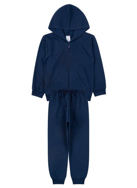 conjunto infantil moletom peluciado colors kappes 21