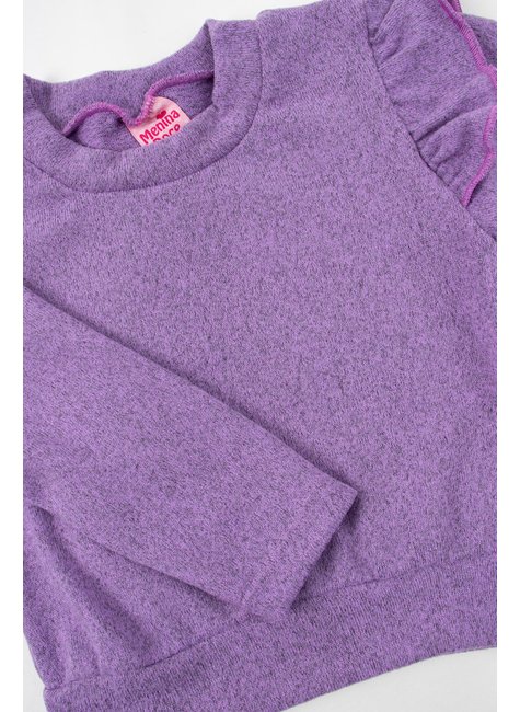 conjunto infantil feminino tricot cores menina doce 4