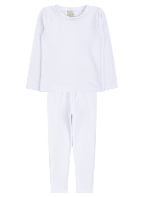 conjunto infantil malha termica cores moda love