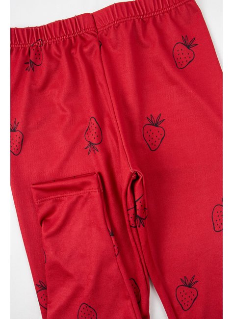 conjunto infantil feminino moletom peluciadosuplex sublimado morango menina doce 5