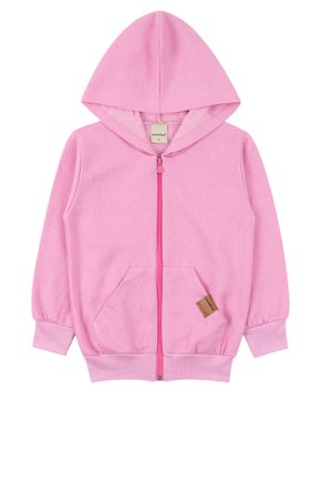 Jaqueta Infantil Feminino Moletom Peluciado Cores - Moda Love 