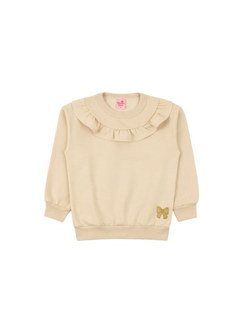 conjunto infantil feminino moletom peluciadosuplex sublimado lacos menina doce 2