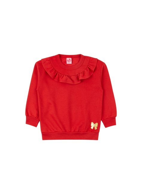 conjunto infantil feminino moletom peluciadosuplex sublimado lacos menina doce 12