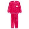 conjunto infantil feminino peluciado fleece bear india baby