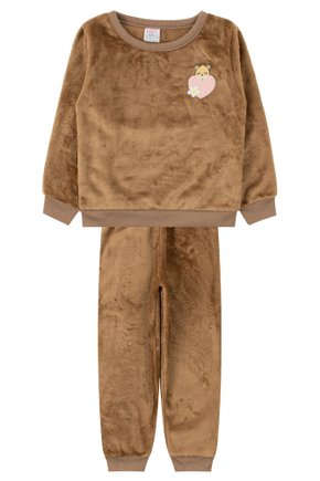 Conjunto Infantil Feminino Peluciado Fleece Bear - Índia Baby