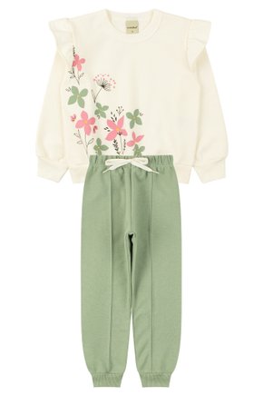 Conjunto Infantil Feminino Moletom Peluciado Delicada - Moda Love