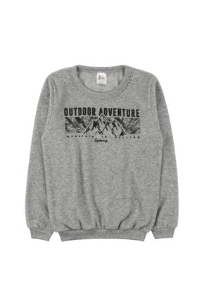 Blusão Juvenil Masculino Bouclê Peluciado Adventure - Índia Baby