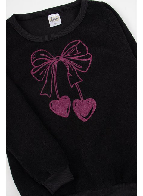 blusao juvenil feminino boucle peluciado laco india baby 2