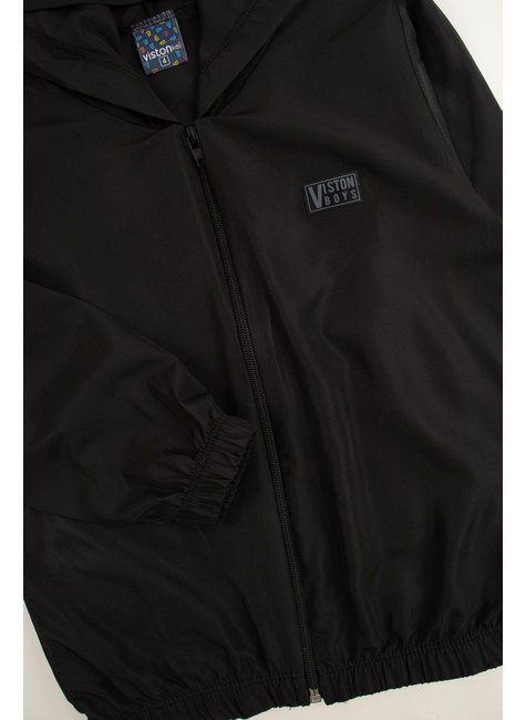 jaqueta corta vento poliester juvenil masculino cores viston 4