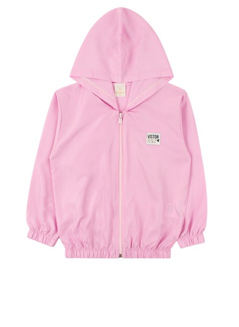 jaqueta corta vento poliester infantil feminino cores viston 3