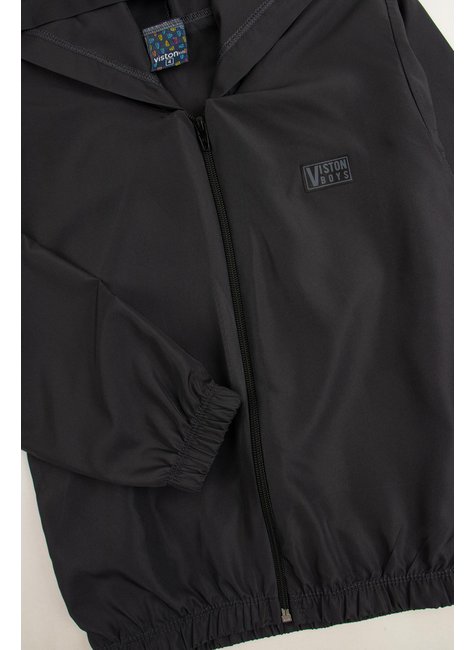 jaqueta corta vento poliester infantil masculino cores viston 2